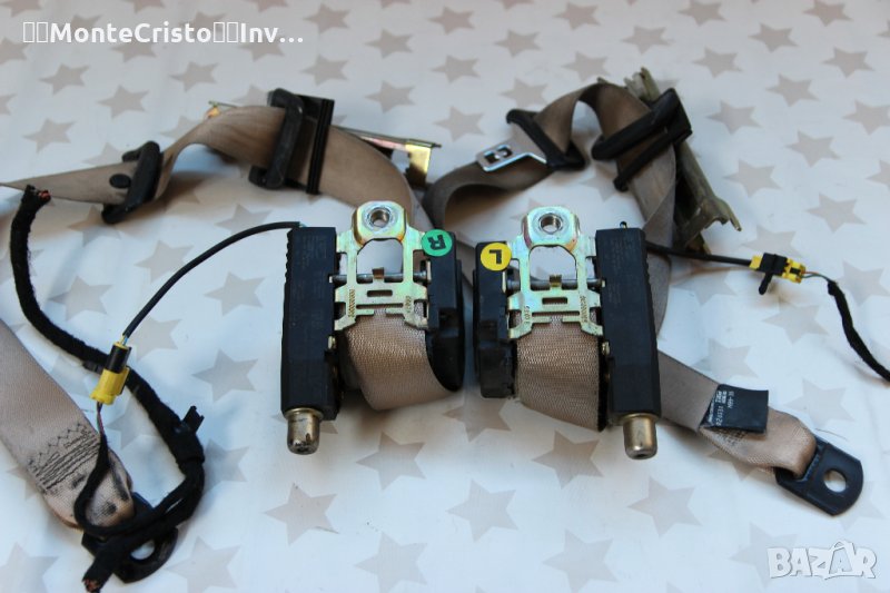 Предни колани Mercedes ML W163 (1998-2005г.) преден колан ляв десен, снимка 1