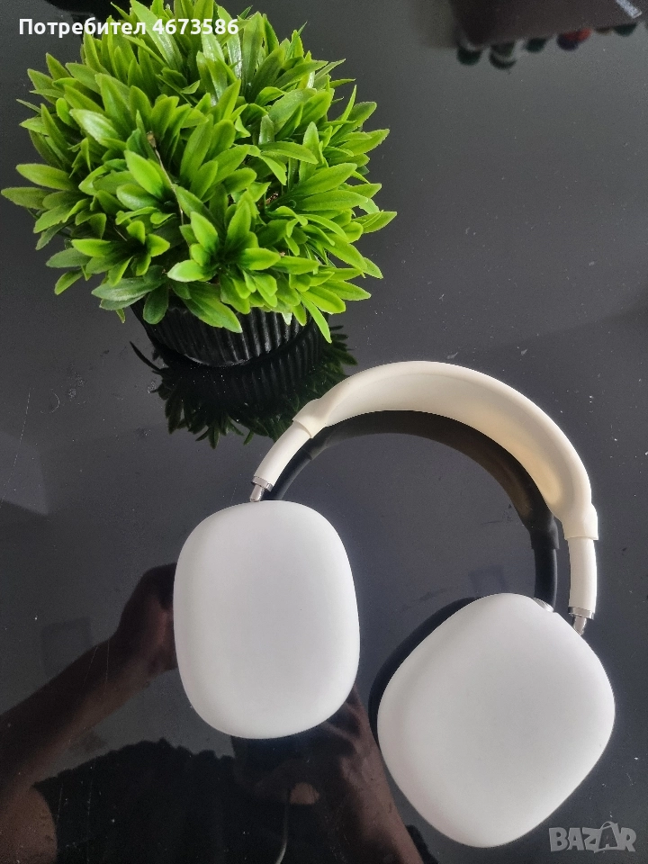 AirPods Max 1 Gen Сиви – работят отлично, по-лошо състояние, снимка 1