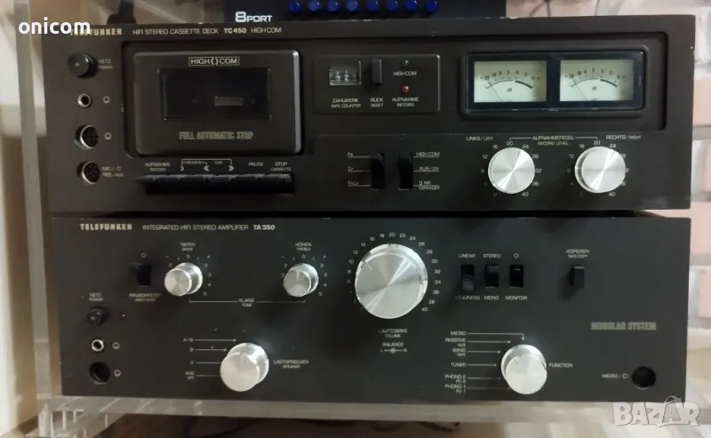 TELEFUNKEN -усилвател и дек, снимка 1