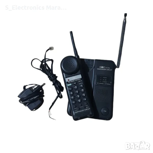 Стационарен безжичен телефон STC-610b, снимка 1