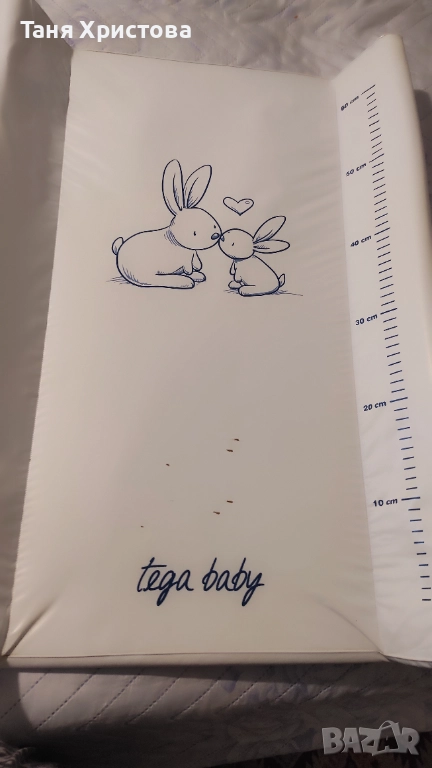 Повивалник за бебе Tega baby+ линия за мерене до 60 сантиметра на бебе , снимка 1