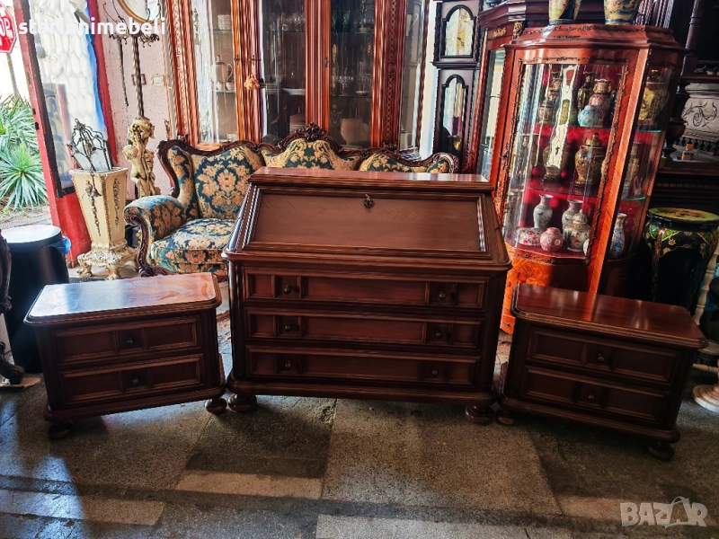 Елегантно писалище( скрин) с две нощни шкафчета , снимка 1