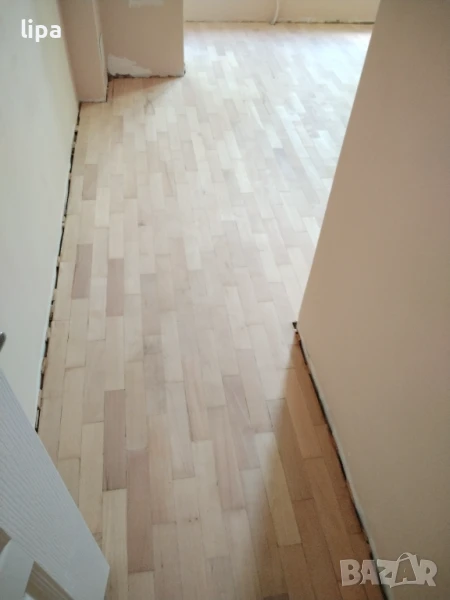 Циклене лакиране редене паркет , снимка 1