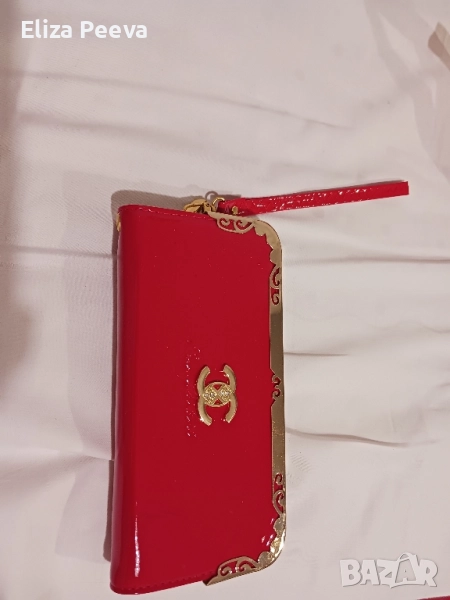 Червен нов портфейл, снимка 1