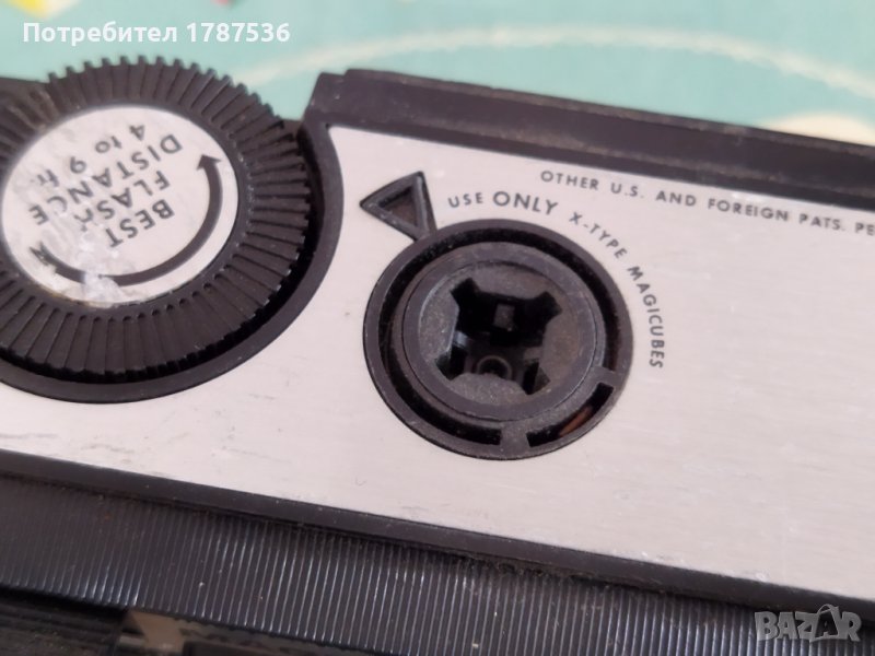 Стар лентов фотоапарат Magimatic Magicube Camera X 50 Instant Load Made in USA,състояние неясно ,не , снимка 1