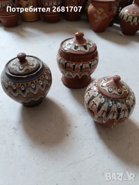 стари керамични захарници, снимка 1