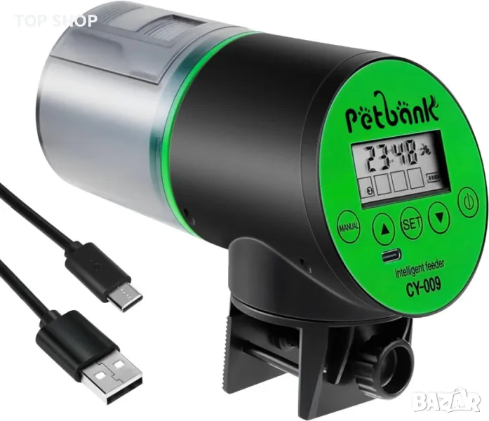 Автоматична хранилка за риба PetBank - програматор, снимка 1