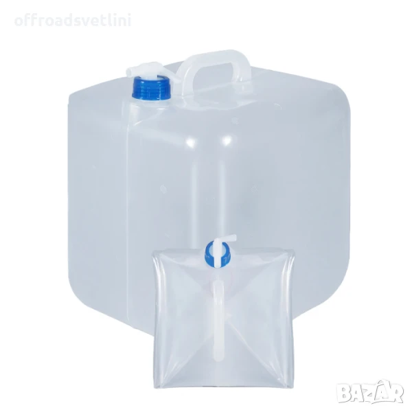 Сгъваема Туба за Вода 15L - С Кранче, Компактна и Удобна, 15 ЛИТРА, снимка 1