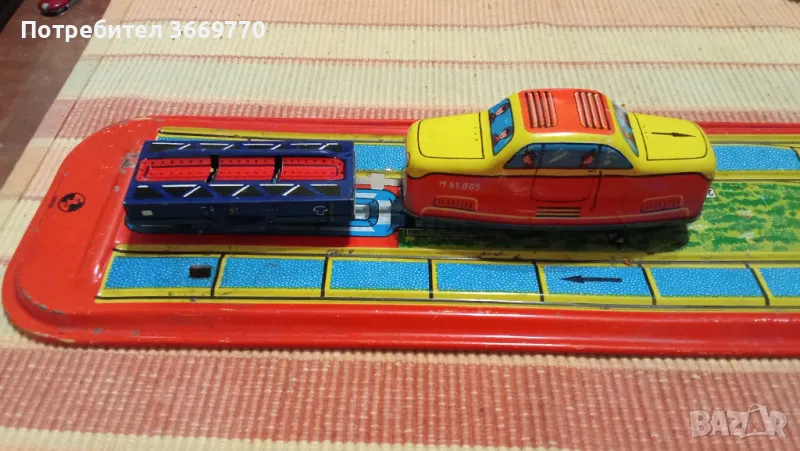 Старо метално влакче, снимка 1