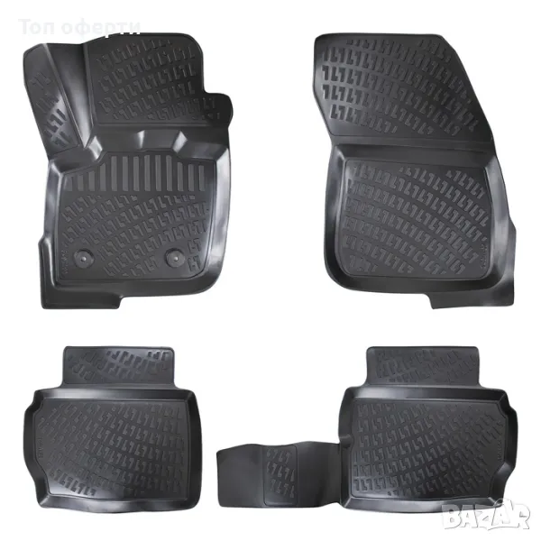 Гумени стелки RizLine съвместими с Ford Mondeo 2014-, снимка 1