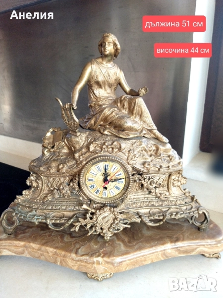 Античен настолен часовник , снимка 1