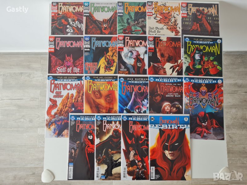 Комикси Batwoman Vol. 3, #1-18 + Batwoman: Rebirth, NM, DC, снимка 1