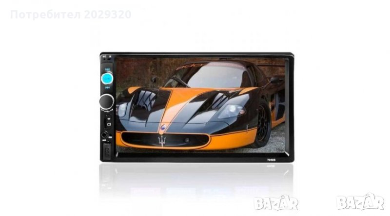 Мултимедия 7010B 2DIN,Bluetooth V2.0 Автомобилен аудио видео,MP5 плейър и камера бонус, , снимка 1