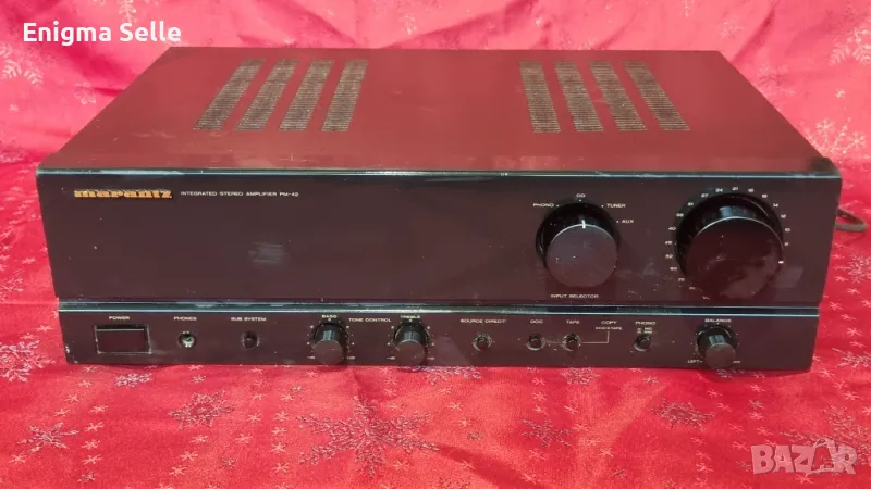 Vintage усилвател Marantz PM-42 , снимка 1