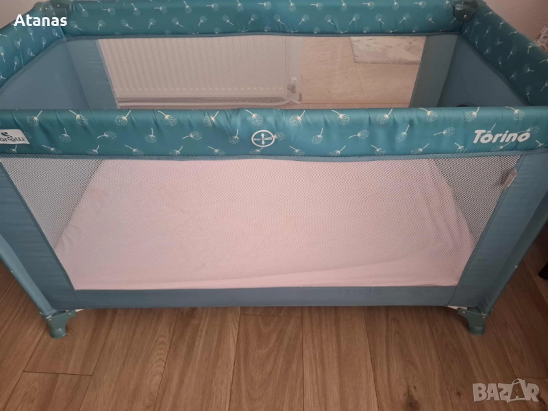 Бебешка кошара Lorelli Torino 1 ниво плюс матрак , снимка 1