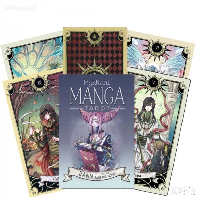 Карти Таро Llewellyn Mystical Manga Kit нови , снимка 1