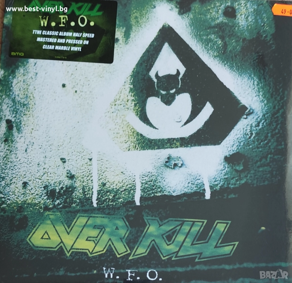 Грамофонна Плоча (Overkill - W.F.O.), снимка 1