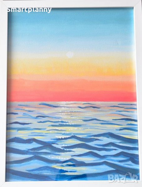 Картина Морски залез, снимка 1