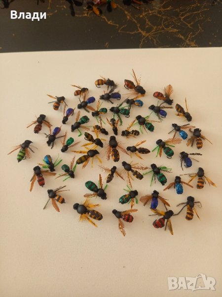 изкуствени мухи за мухарка и булдо ( бомбарда) , снимка 1