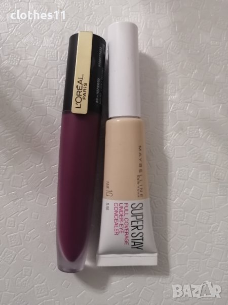 Лот - червило Loreal и коректор Maybelline new york , снимка 1