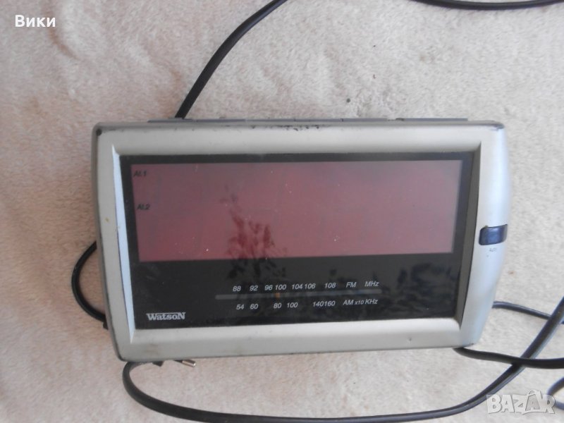 Радио часовник watson UR4525, снимка 1
