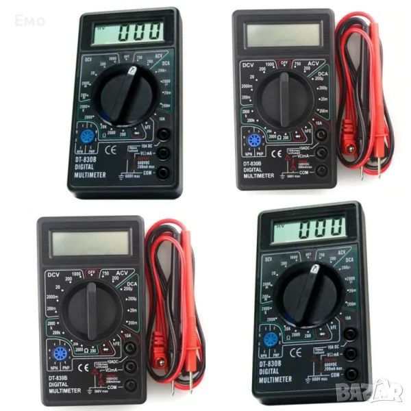 Цифров мултиметър модел: DT830B, снимка 1