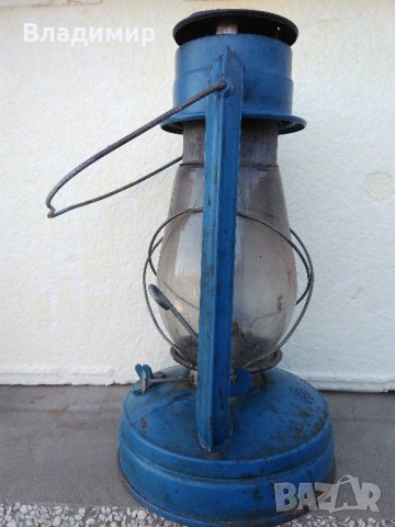 Стар газен фенер, снимка 3 - Антикварни и старинни предмети - 43940915