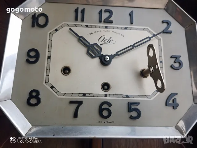 Стар рядък френски часовник, маховик, на повече от 100 години , снимка 9 - Антикварни и старинни предмети - 49582389