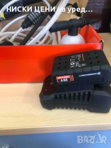 Акумолаторна водоструйка HAMMERSCHMITT P8-HS-20PW2, снимка 2 - Парочистачки и Водоструйки - 47852375