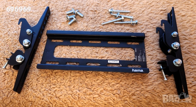 Стенна стойка за телевизор, 19-46", 200x200, до 25кг