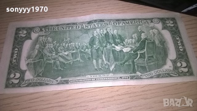 ДВА ДОЛАРА-РЯДКА БАНКНОТА, снимка 8 - Колекции - 26983623