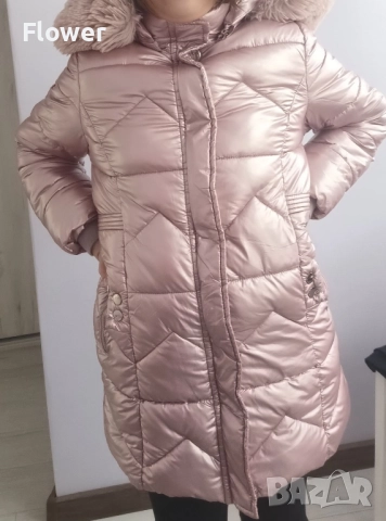 зимно яке с качулка 