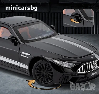 Метални колички: Mercedes-Benz SL 63 AMG, снимка 4 - Колекции - 50495799