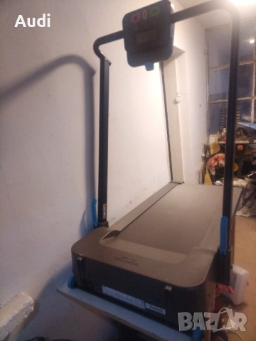 Пътека за ходене Walk 500/Doyos Пътеката е сгъваема, компактна и удобна за съхранение, снабдена с ко, снимка 5 - Фитнес уреди - 51447818