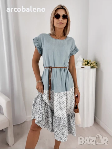 Дамска рокля DARRIBIA, 2цвята , снимка 5 - Рокли - 50843193