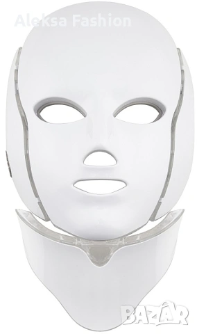 Led маска за лице и шия, снимка 3 - Друга електроника - 53204042