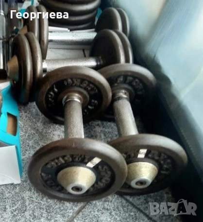 Дъмбели, снимка 3 - Фитнес уреди - 50565594