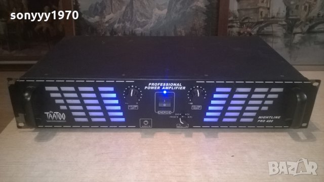 mc TAATOO NIGHTLINE PRO400-GERMANY-ВНОС ХОЛАНДИЯ, снимка 7 - Ресийвъри, усилватели, смесителни пултове - 27786954