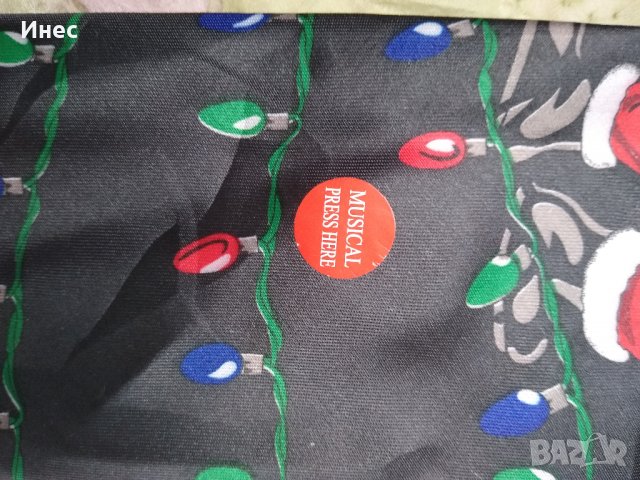 коледна музикална вратовръзка, снимка 3 - Шалове - 39049758