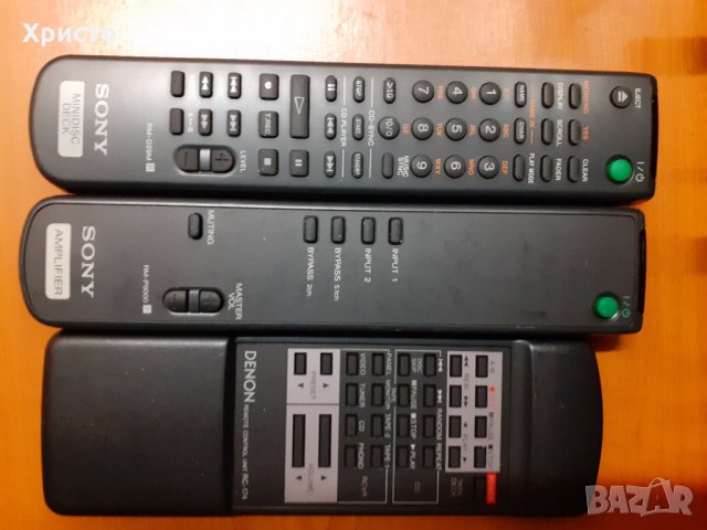 SONY DENON TECHNICS YAMAHA remote control, снимка 4 - Ресийвъри, усилватели, смесителни пултове - 28156096