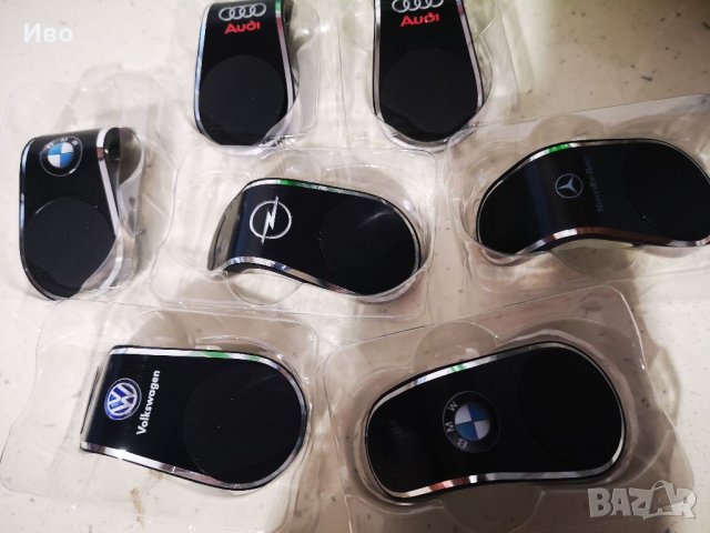 Магнитна стойка за телефон с vw лого, снимка 7 - Слушалки, hands-free - 33617958