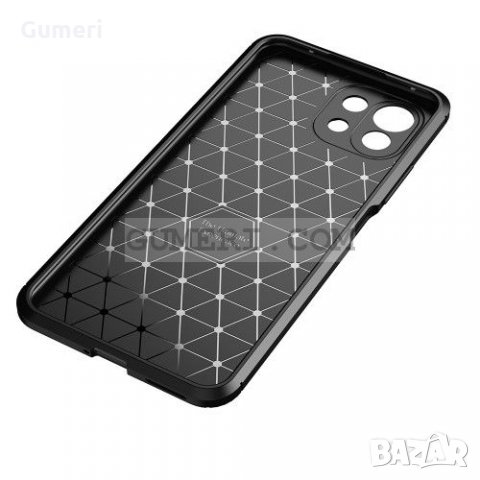 Xiaomi Mi 11 Lite Карбонов Удароустойчив Гръб, снимка 5 - Калъфи, кейсове - 32991249