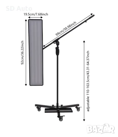 DR LED рефлекторна лампа за вдлъбнатини, снимка 4 - Аксесоари и консумативи - 49553333