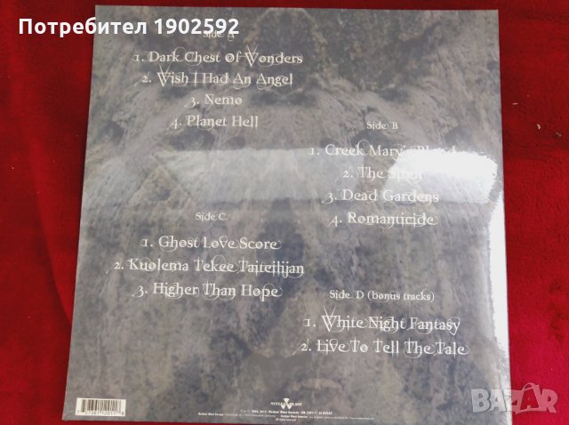  NIGHTWISH Once 2LP , снимка 2 - Грамофонни плочи - 27338415
