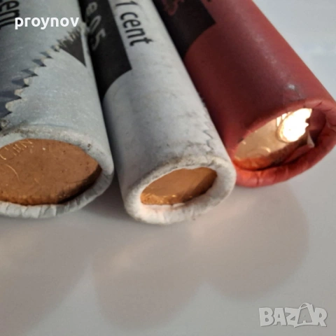 Инвестиция в Бъдещето  Три ролки 1, 2 и 5 цента – Нидерландия UNC, снимка 5 - Нумизматика и бонистика - 53132562