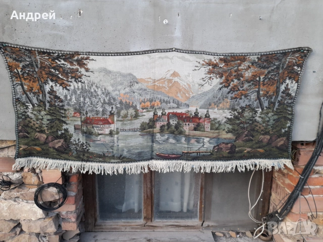 Старинен ковьор,покривка за стена #280, снимка 2 - Други ценни предмети - 53430985