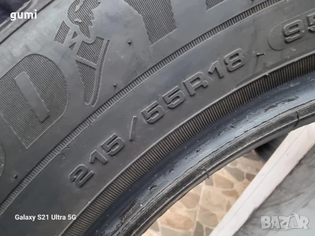 2бр летни гуми 215/55/18 GOODYEAR L03233 , снимка 4 - Гуми и джанти - 50639154