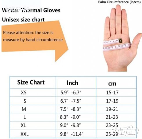 ПРОМО! BIKINGMOREOK - Унисекс зимни спортни ръкавици - 3M до -30 градуса - тъчскрийн, снимка 6 - Ръкавици - 38181591