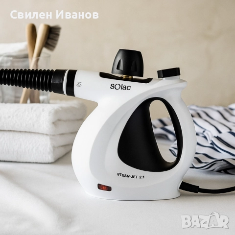 Парочистачка Solac Steam Jet 2.1, снимка 8 - Парочистачки и Водоструйки - 51537215