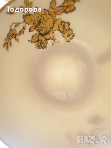 Старинен фин порцеланов сервиз за кафе - 11 части, снимка 5 - Сервизи - 39881521